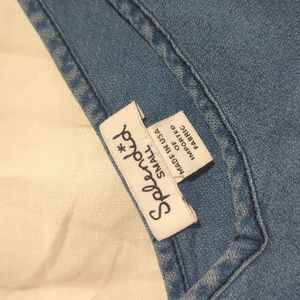 Splendid Slip Dress in Chambray Size Small